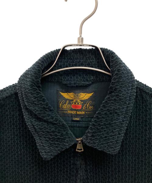 CALLEE（キャリー）CALLEE (キャリー) コーデュロイジャケット ネイビー サイズ:Lの古着・服飾アイテム