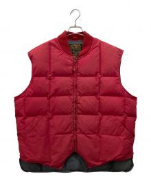 Eddie Bauer（エディーバウアー）の古着「ダウンベスト」｜レッド