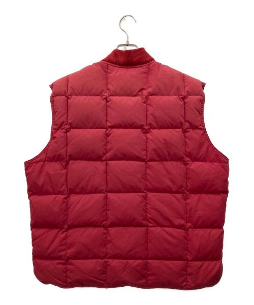Eddie Bauer（エディーバウアー）Eddie Bauer (エディーバウアー) ダウンベスト レッド サイズ:XLの古着・服飾アイテム