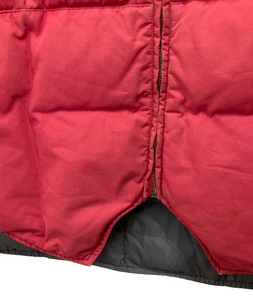 Eddie Bauer（エディーバウアー）Eddie Bauer (エディーバウアー) ダウンベスト レッド サイズ:XLの古着・服飾アイテム