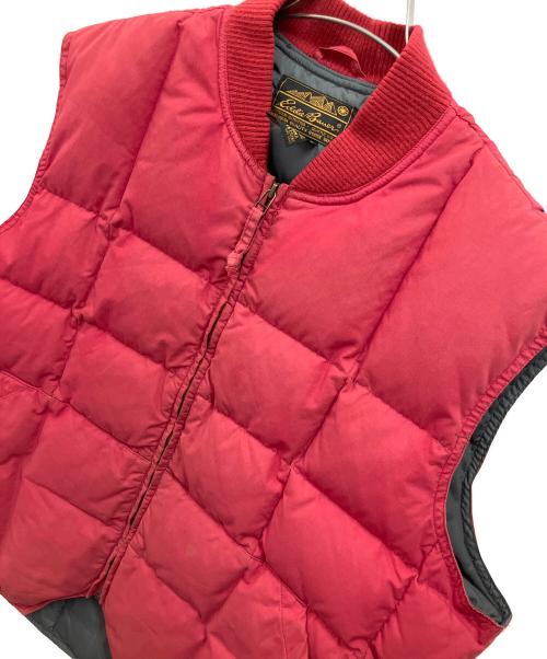 Eddie Bauer（エディーバウアー）Eddie Bauer (エディーバウアー) ダウンベスト レッド サイズ:XLの古着・服飾アイテム