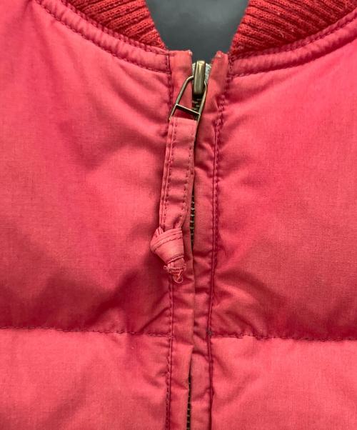 Eddie Bauer（エディーバウアー）Eddie Bauer (エディーバウアー) ダウンベスト レッド サイズ:XLの古着・服飾アイテム