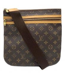 LOUIS VUITTON（ルイ ヴィトン）の古着「モノグラム　ポシェット・ボスフォール　ショルダーバッグ」｜ブラウン
