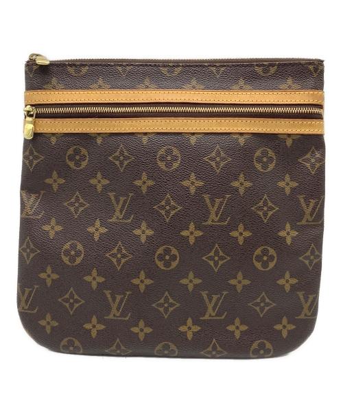 LOUIS VUITTON（ルイ ヴィトン）LOUIS VUITTON (ルイ ヴィトン) モノグラム　ポシェット・ボスフォール　ショルダーバッグ ブラウンの古着・服飾アイテム