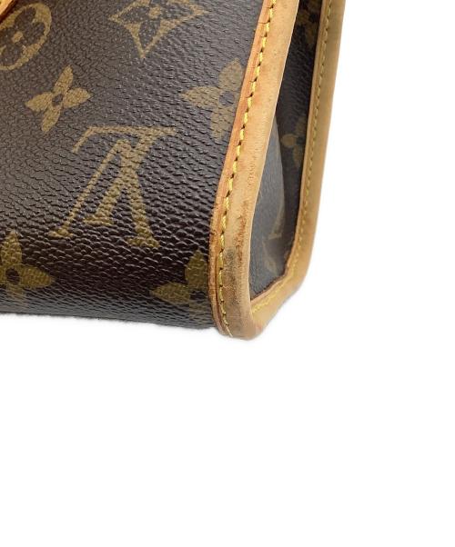 LOUIS VUITTON（ルイ ヴィトン）LOUIS VUITTON (ルイ ヴィトン) モノグラム　ポパンクール　ハンドバッグ ブラウンの古着・服飾アイテム