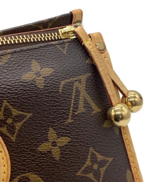 LOUIS VUITTON（ルイ ヴィトン）LOUIS VUITTON (ルイ ヴィトン) モノグラム　ポパンクール　ハンドバッグ ブラウンの古着・服飾アイテム