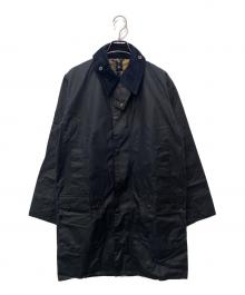 Barbour（バブアー）の古着「ワックスコットンコート」｜ネイビー