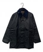 Barbourバブアー）の古着「ワックスコットンブルゾン」｜ネイビー