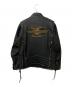 HARLEY-DAVIDSON (ハーレーダビッドソン) シングルライダースジャケット ブラック サイズ:M：25000円