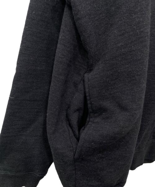 Snow peak（スノーピーク）snow peak (スノーピーク) クルーネックスウェット ブラック サイズ:Largeの古着・服飾アイテム