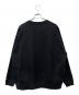 snow peak (スノーピーク) クルーネックスウェット ブラック サイズ:Large：6000円