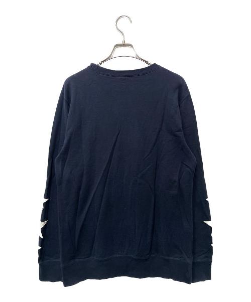 NUMBER (N)INE（ナンバーナイン）NUMBER (N)INE (ナンバーナイン) スウェット ネイビー サイズ:4の古着・服飾アイテム
