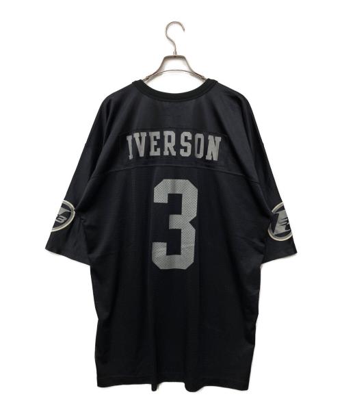 REEBOK（リーボック）REEBOK (リーボック) ゲームシャツ ブラック サイズ:3XLの古着・服飾アイテム