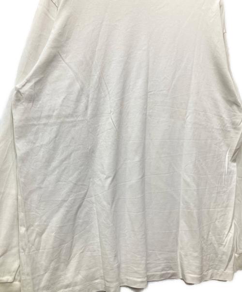 AURALEE（オーラリー）AURALEE (オーラリー) 長袖カットソー ホワイト サイズ:4の古着・服飾アイテム