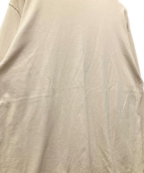 AURALEE（オーラリー）AURALEE (オーラリー) 長袖カットソー ベージュ サイズ:4の古着・服飾アイテム