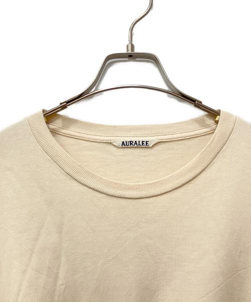 AURALEE（オーラリー）AURALEE (オーラリー) 長袖カットソー ベージュ サイズ:4の古着・服飾アイテム
