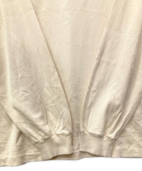 AURALEE（オーラリー）AURALEE (オーラリー) 長袖カットソー ベージュ サイズ:4の古着・服飾アイテム