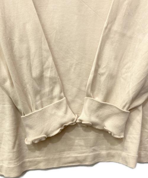AURALEE（オーラリー）AURALEE (オーラリー) 長袖カットソー ベージュ サイズ:4の古着・服飾アイテム