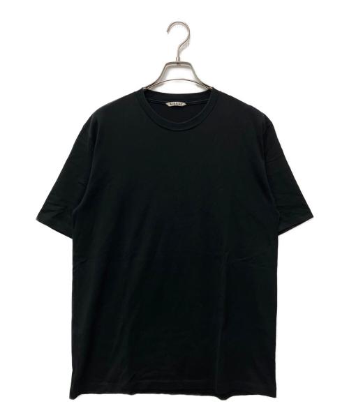 AURALEE（オーラリー）AURALEE (オーラリー) 半袖カットソー ブラック サイズ:4の古着・服飾アイテム