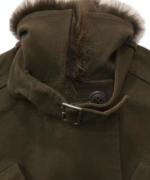 BURBERRY BLUE LABEL（バーバリー ブルー レーベル）BURBERRY BLUE LABEL (バーバリー ブルー レーベル) ショートPコート ブラウン サイズ:38の古着・服飾アイテム