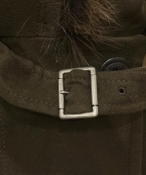 BURBERRY BLUE LABEL（バーバリー ブルー レーベル）BURBERRY BLUE LABEL (バーバリー ブルー レーベル) ショートPコート ブラウン サイズ:38の古着・服飾アイテム