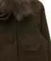 中古・古着 BURBERRY BLUE LABEL (バーバリー ブルー レーベル) ショートPコート ブラウン サイズ:38：12000円