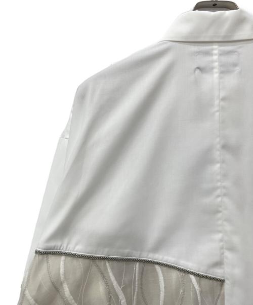 UNITED TOKYO（ユナイテッドトーキョー）UNITED TOKYO (ユナイテッドトーキョー) 長袖シャツ ホワイト×グレー サイズ:1 未使用品の古着・服飾アイテム