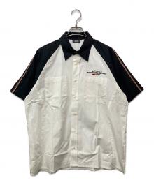 HONDA Racing（ホンダレーシング）の古着「半袖シャツ」｜ホワイト×ブラック