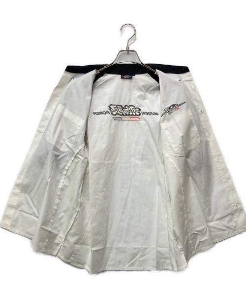 HONDA Racing（ホンダレーシング）HONDA Racing (ホンダレーシング) 半袖シャツ ホワイト×ブラック サイズ:Lの古着・服飾アイテム