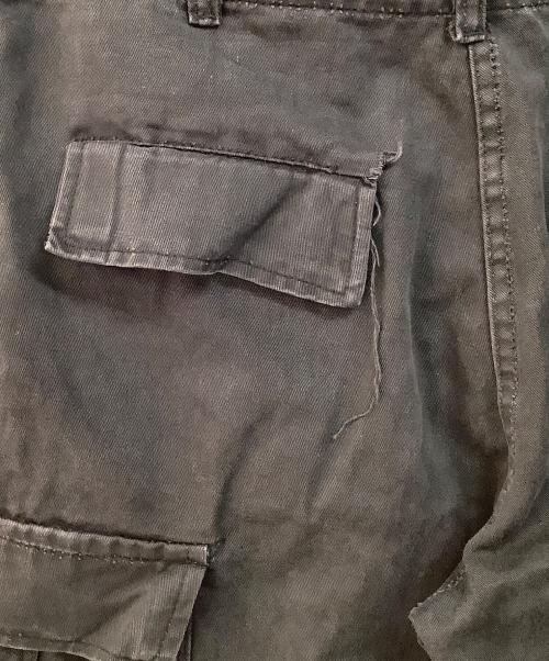 US ARMY（ユーエスアーミー）US ARMY (ユーエスアーミー) カーゴパンツ ブラック サイズ:Lの古着・服飾アイテム