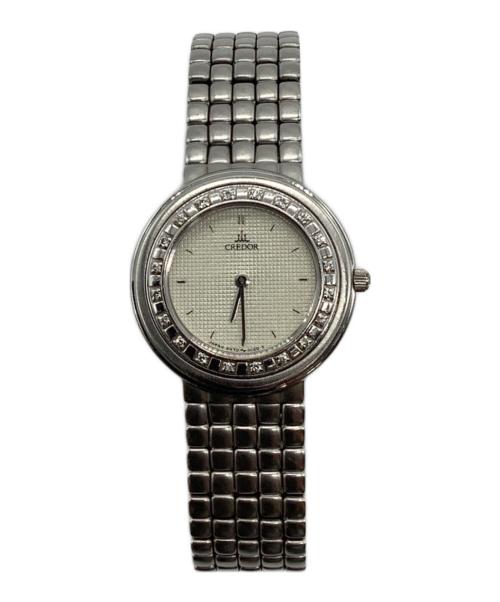 SEIKO（セイコー）SEIKO (セイコー) CREDOR　リストウォッチ アイボリーの古着・服飾アイテム
