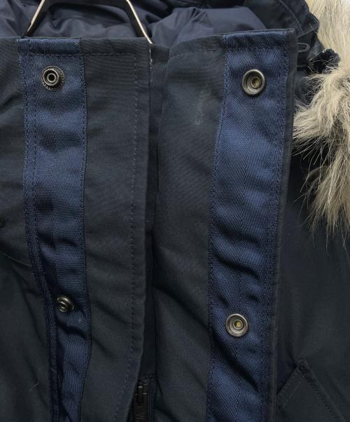 WOOLRICH（ウールリッチ）WOOLRICH (ウールリッチ) ダウンジャケット ネイビー サイズ:USA Sの古着・服飾アイテム