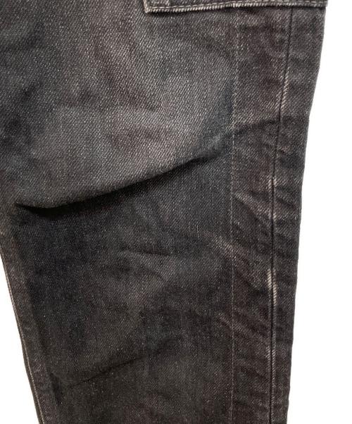 UNDERCOVER（アンダーカバー）UNDERCOVER (アンダーカバー) デニムカーゴパンツ ブラック サイズ:2の古着・服飾アイテム