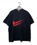 NIKE×BLACK COMME des GARCONSナイキ×ブラックコムデギャルソン）の古着「半袖Tシャツ」｜ブラック
