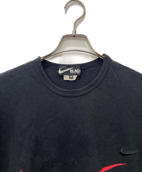 NIKE（ナイキ）NIKE (ナイキ) BLACK COMME des GARCONS (ブラックコムデギャルソン) 半袖Tシャツ ブラック サイズ:Mの古着・服飾アイテム