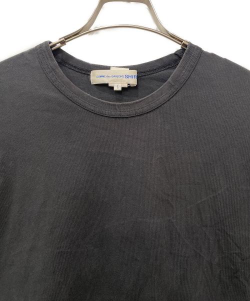 COMME des GARCONS SHIRT（コムデギャルソンシャツ）COMME des GARCONS SHIRT (コムデギャルソンシャツ) 半袖Tシャツ ブラック サイズ:Lの古着・服飾アイテム