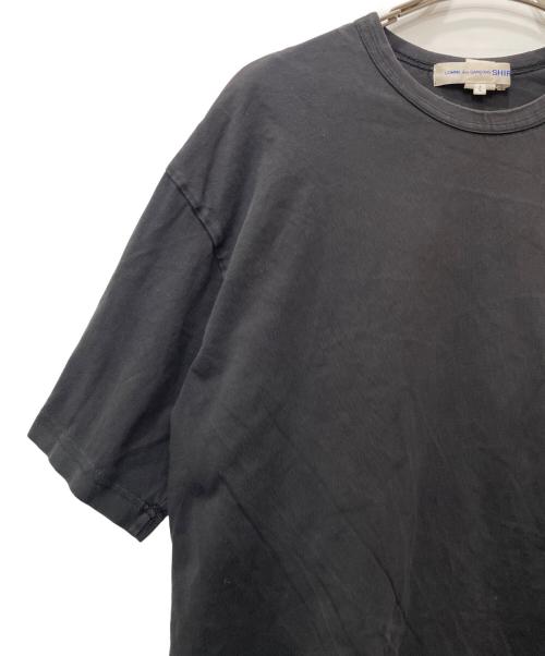 COMME des GARCONS SHIRT（コムデギャルソンシャツ）COMME des GARCONS SHIRT (コムデギャルソンシャツ) 半袖Tシャツ ブラック サイズ:Lの古着・服飾アイテム