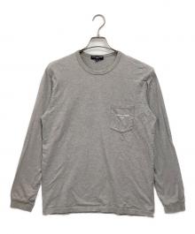 COMME des GARCONS HOMME（コムデギャルソン オム）の古着「長袖カットソー」｜グレー