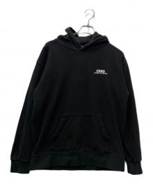 COMME des GARCONS（コムデギャルソン）の古着「プルオーバーパーカー」｜ブラック