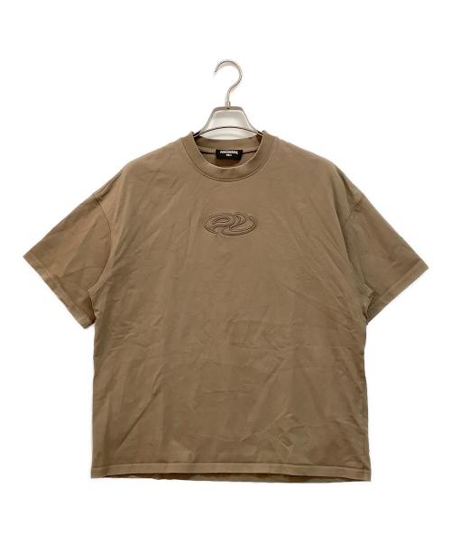 PERSONSOUL（パーソンソウル）PERSONSOUL (パーソンソウル) 半袖Tシャツ ベージュ サイズ:Mの古着・服飾アイテム