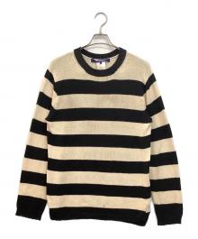 COMME des GARCONS JUNYA WATANABE MAN（コム デ ギャルソン ジュンヤ ワタナベ マン）の古着「セーター」｜ブラック×ホワイト