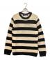 COMME des GARCONS JUNYA WATANABE MAN（コム デ ギャルソン ジュンヤ ワタナベ マン）の古着「セーター」｜ブラック×ホワイト