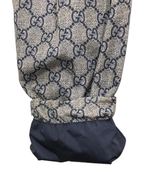 GUCCI（グッチ）GUCCI (グッチ) テクニカルジャージジャケット グレー×ネイビー サイズ:Sの古着・服飾アイテム