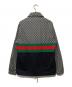 GUCCI (グッチ) テクニカルジャージジャケット グレー×ネイビー サイズ:S：50000円