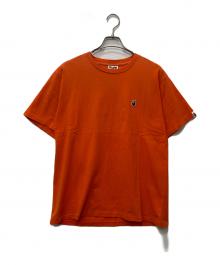 A BATHING APE（アベイシングエイプ）の古着「半袖Tシャツ」｜オレンジ