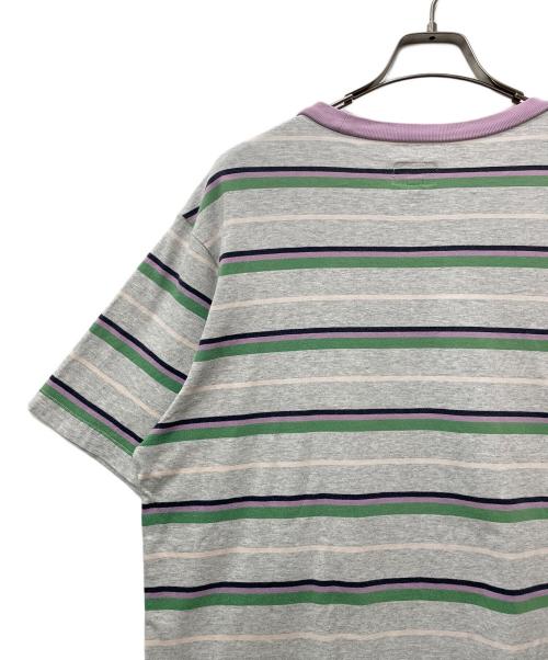 SUPREME（シュプリーム）SUPREME (シュプリーム) 半袖Tシャツ グリーン×グレー サイズ:Lの古着・服飾アイテム