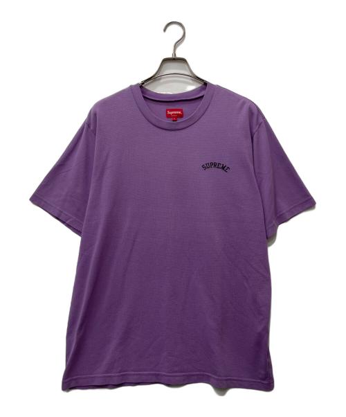SUPREME（シュプリーム）SUPREME (シュプリーム) 半袖Tシャツ パープル サイズ:Lの古着・服飾アイテム