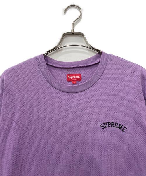 SUPREME（シュプリーム）SUPREME (シュプリーム) 半袖Tシャツ パープル サイズ:Lの古着・服飾アイテム
