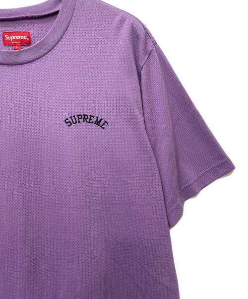 SUPREME（シュプリーム）SUPREME (シュプリーム) 半袖Tシャツ パープル サイズ:Lの古着・服飾アイテム