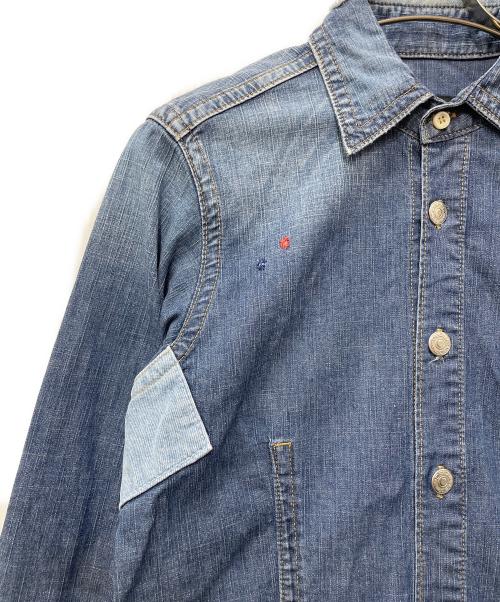 DSQUARED2（ディースクエアード）DSQUARED2 (ディースクエアード) デニムシャツ インディゴ サイズ:48の古着・服飾アイテム